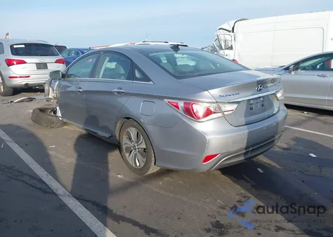 2015 Hyundai Sonata Hybrid Limited из США, поврежденный, VIN KMHEC4A45FA130196